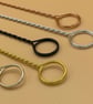 Large wire ring pick type holders for place cards, photos or table numbers  