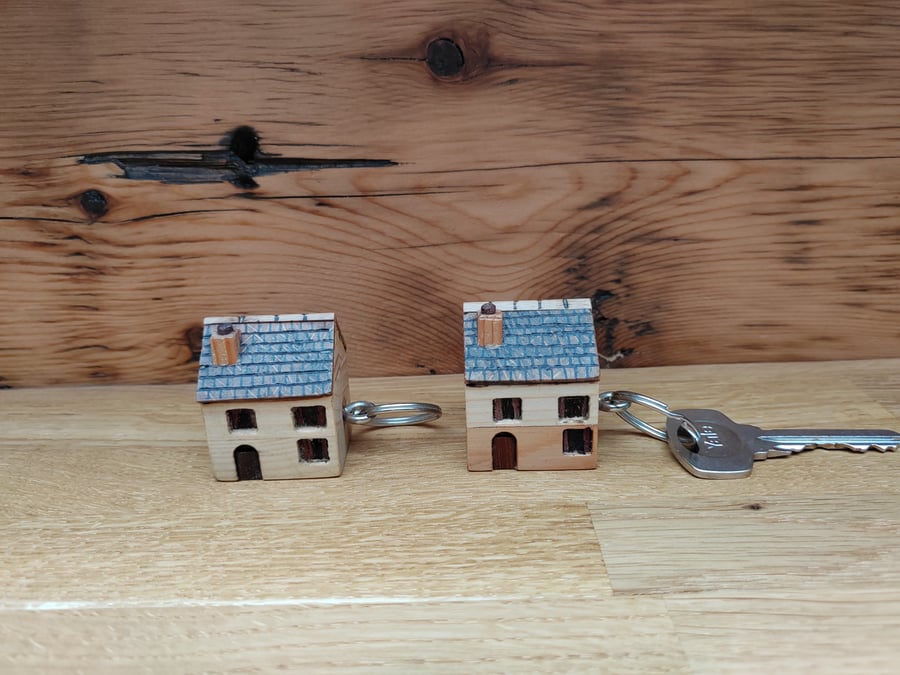 New House Keyring ( House warming Gift) 