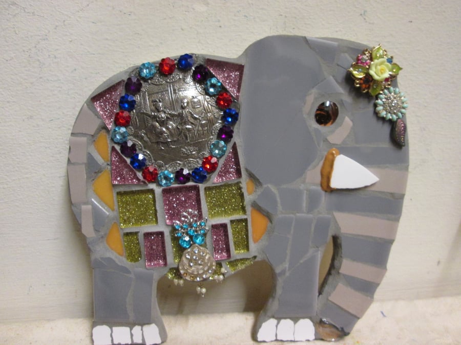 Mosaic Elephant