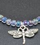 Blue dragonfly charm bracelet - Image 6