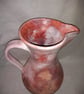 JUG TALL DECORATIVE WITH BEAUTIFUL RANDOM FERRIC CHLORIDE FINISH 34 CMS HIGH - Image 2