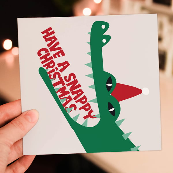 Christmas card: Snappy Christmas