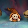 Tiny Hermit ShellDweller OOAK Sculpt by Ann Galvin Gnome Village