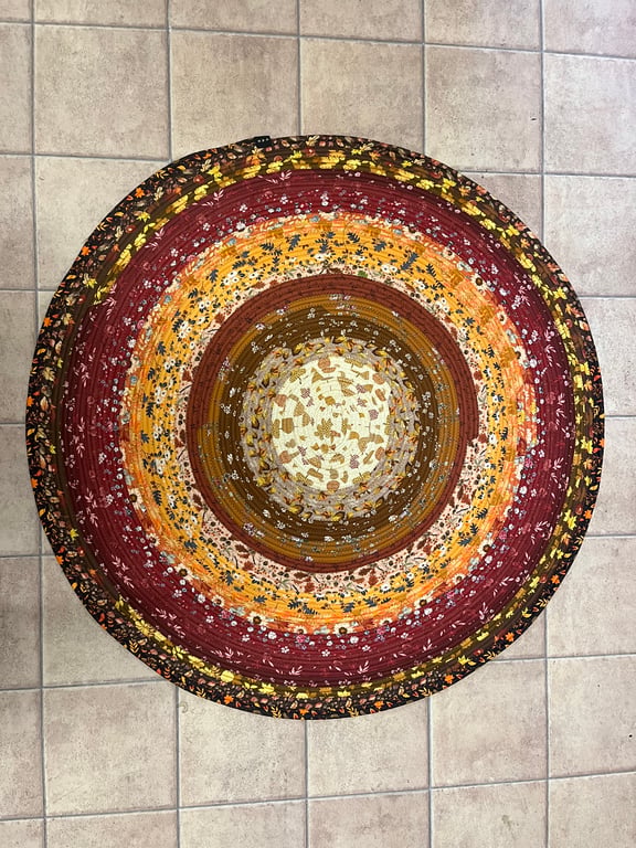 Handmade Jelly Roll Rug
