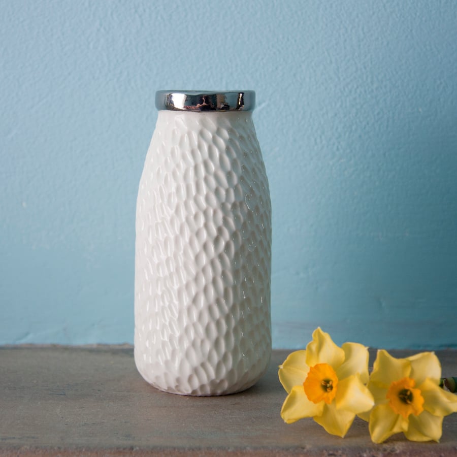 Milk Bottle Vase 