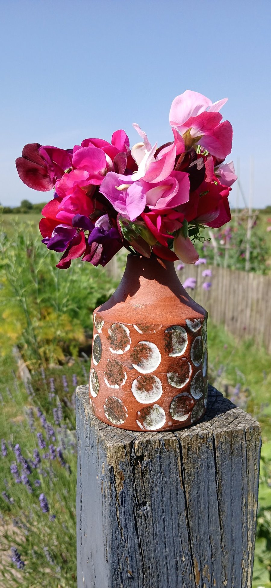 Small mid century style bud vase