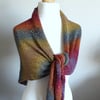 Starry Night Wrap, Shawl, Stole, Scarf