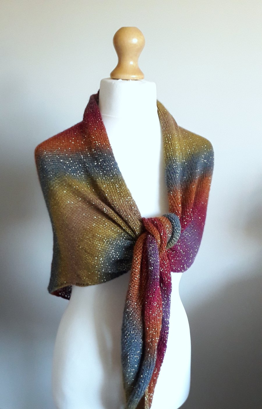 Starry Night Wrap, Shawl, Stole, Scarf