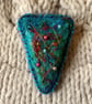 Triangle Merino Wool Brooch  - Image 1