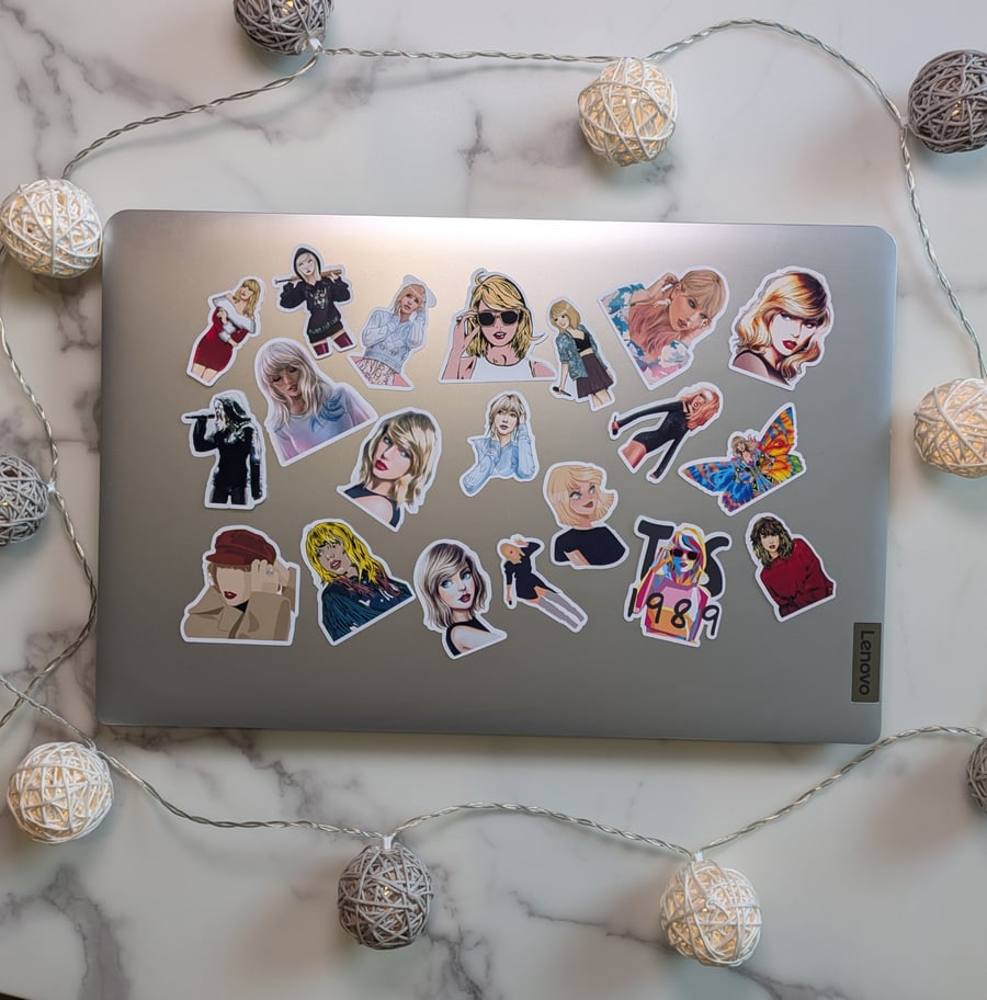 Taylor Swift  Sticker Pack Waterproof Vinyl Decals 