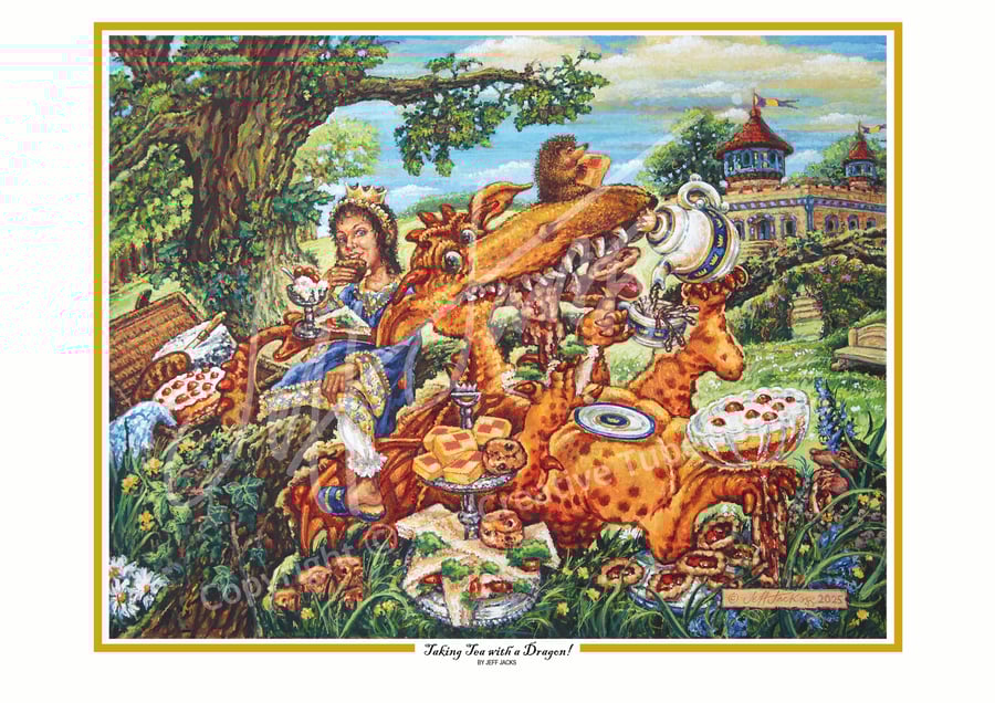 Taking Tea With A Dragon