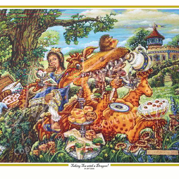 Taking Tea With A Dragon