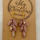 Ref: 2511 Handmade polymer clay earrings (includes FREE UK postage)