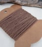 Hand Dyed Natural Dye Sparrow Brown Pure Wool Tapestry Thread