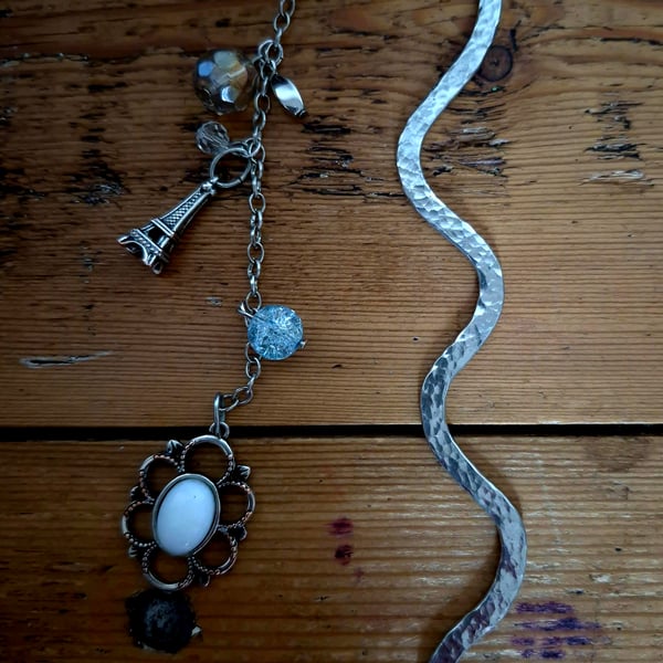 Unique metal bookmark