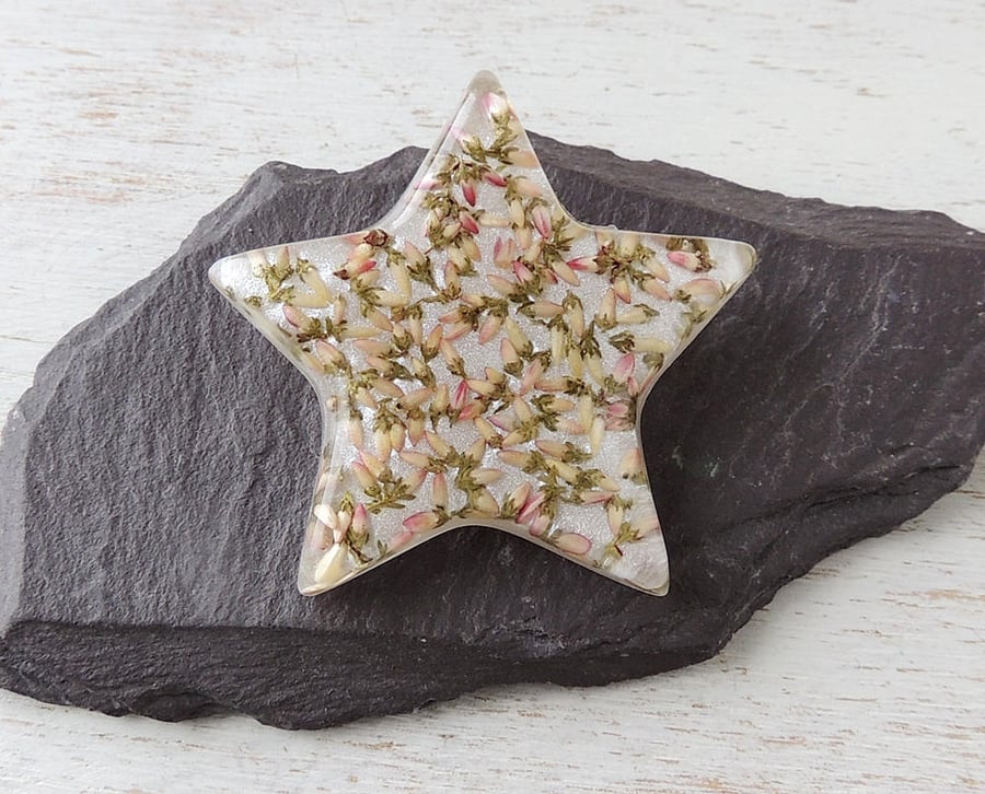 Flower Star Brooch (222e)