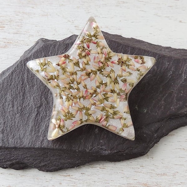 Flower Star Brooch (222e)
