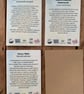 3 X Seaweed Greeting Cards - 1 Dulse, 1 Sea Spaghetti, 1 Bladderwrack - Image 3