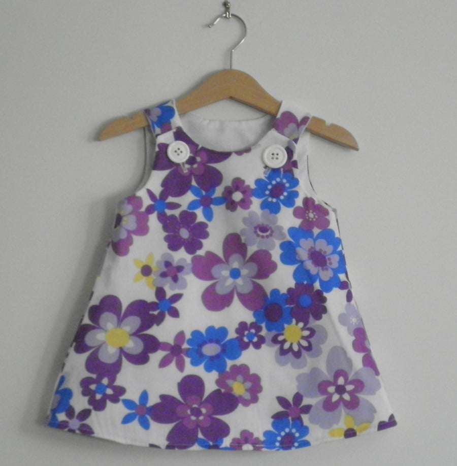 Among the flowers girls dress. 6 months,1,2,3,4 years.  FREE POSTAGE