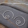 Sterling Silver Earrings - hoop