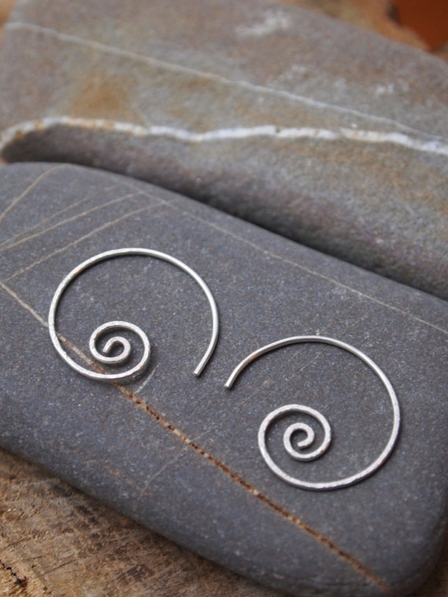 Sterling Silver Earrings - hoop
