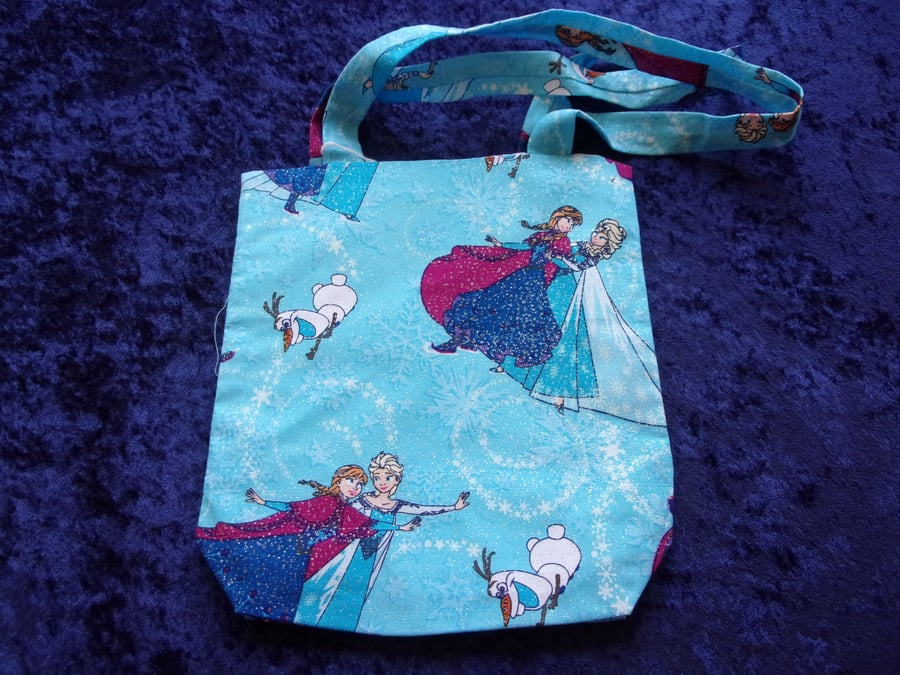 Elsa & Anna Fabric Bag