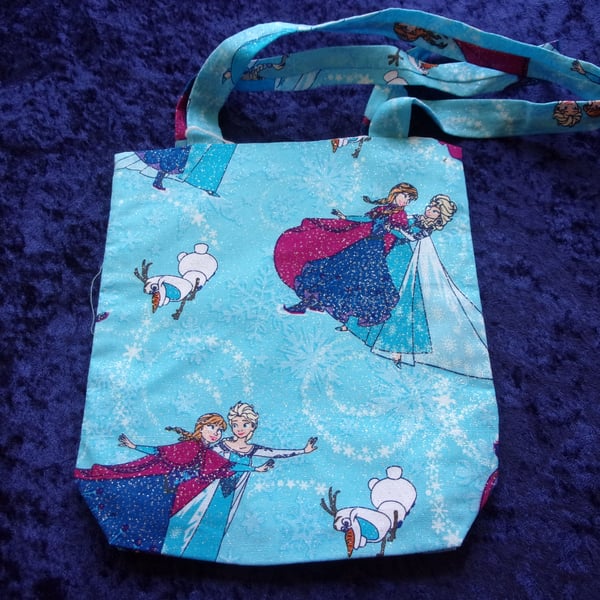 Elsa & Anna Fabric Bag