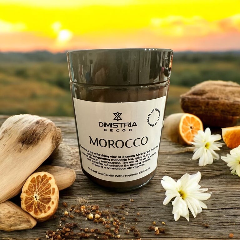 Scented Soy Candle Morocco