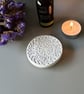 Essential Oil Diffuser - Clay Mandala Hand Stamped Pedestal Dish - Image 4