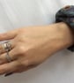 Fabric bracelet, cuff, bangle  - Image 4