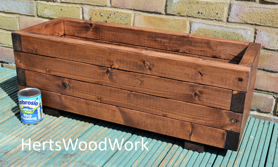 Handmade Wooden Planter