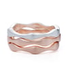  SALE. Rose Gold, Gold and Silver Plate Stacking Rings