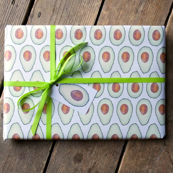 Avocado Wrapping Paper