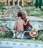 Happy couple anniversary or engagement card with free matching gift bag - Image 3