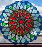 Connections stained Glass Hanging Panel - Image 1