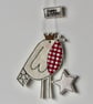 'Happy Christmas Robin' - Hanging Decoration - Image 4