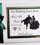 Superman and Belle wedding guest book, superhero wedding book, gift - Image 1