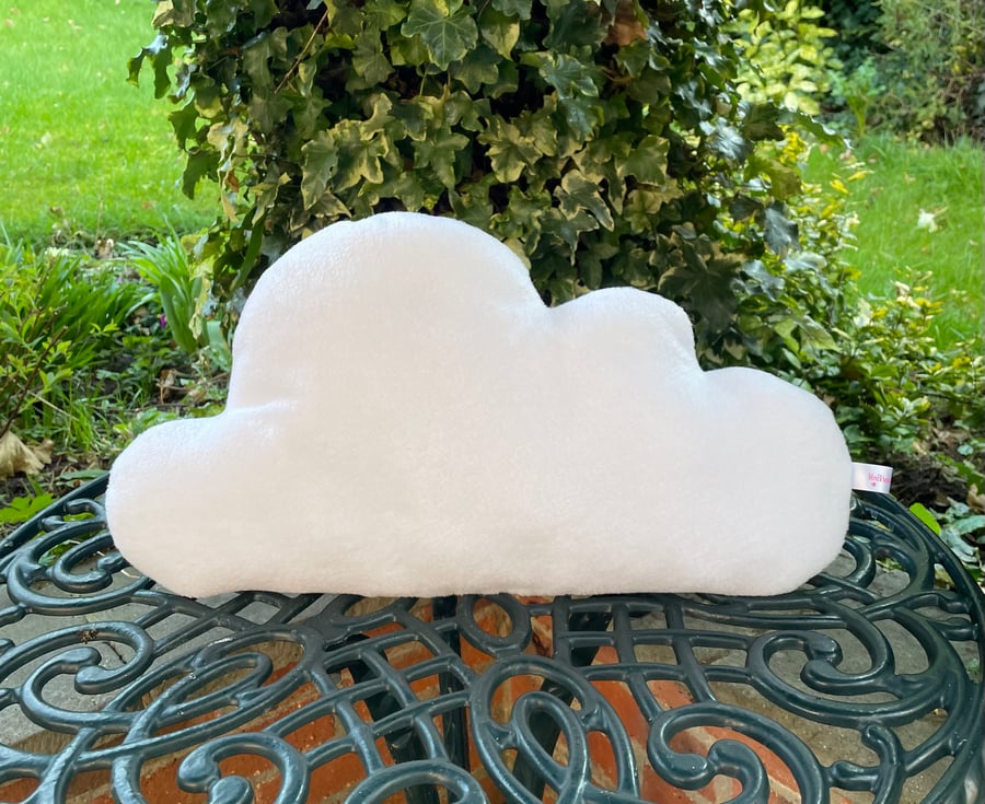 Cloud Cushion Super Soft Fleece for Neutral Nursery or Kids Room