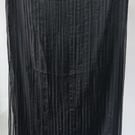 Black Lurex Stripe Floaty Sheer Chiffon 3 meter Piece 