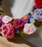 Blooming lovely crochet wreath.  - Image 2