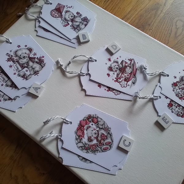 Assorted gift tags (Bears) Ref 405