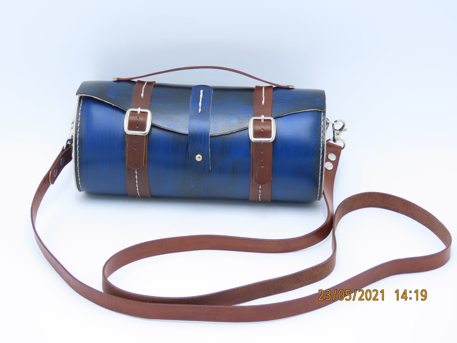 Cylindrical Cross body ladies small Bag