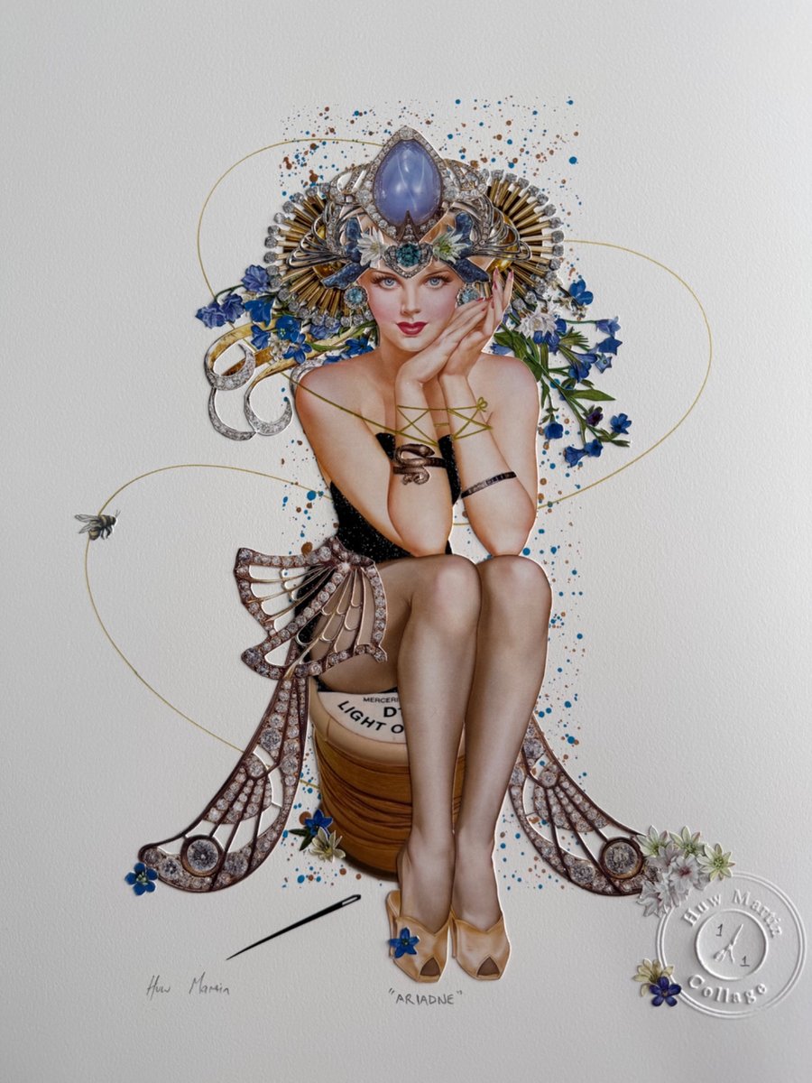 "ARIADNE" - ONE OFF, HANDMADE COLLAGE