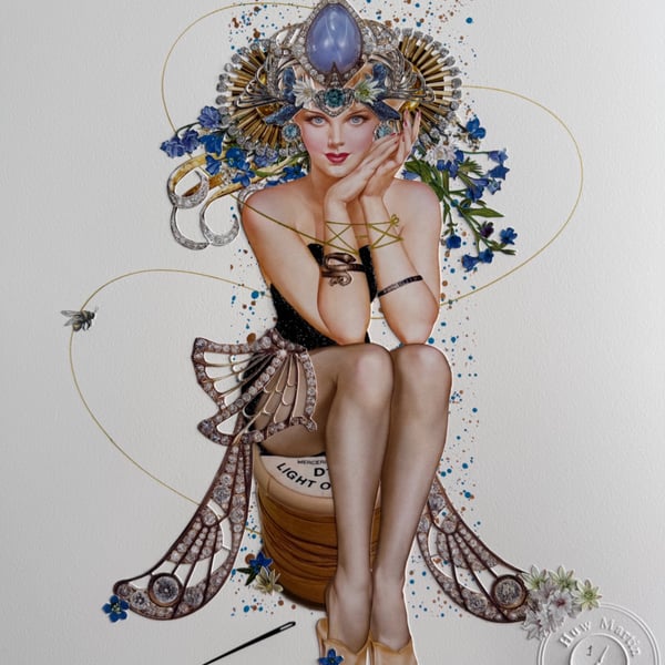 "ARIADNE" - ONE OFF, HANDMADE COLLAGE