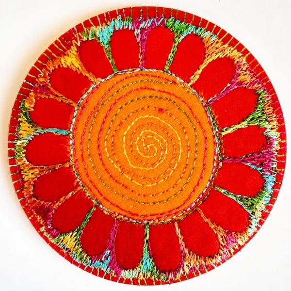 Large Pocket Mirror Handbag Accessories Colourful 