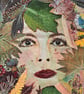 Haf, digital print of original mixed media piece