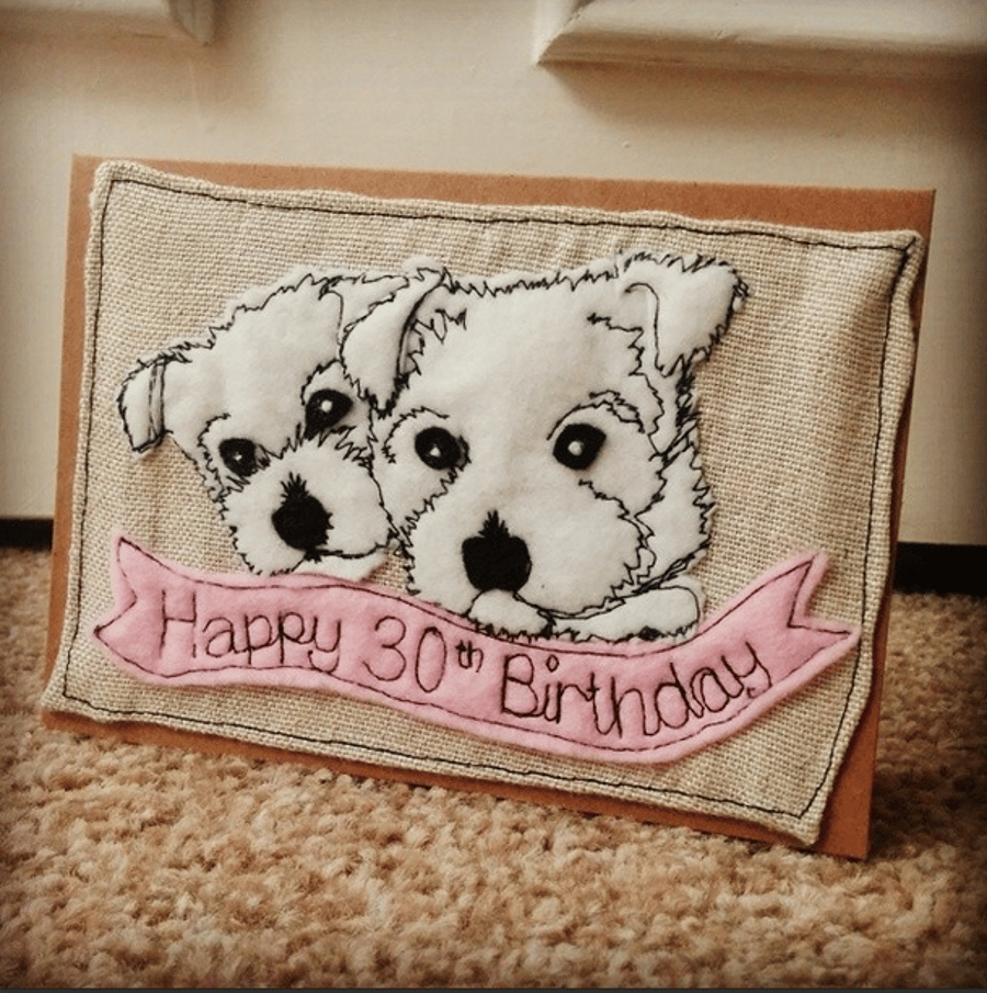 Personalised Doggy Card