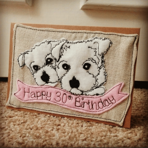 Personalised Doggy Card