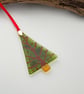 Robins Christmas Tree Decoration with Yellow Star - Image 10