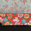 Knitting needle case made in Cath Kidston Camden duck cotton fabric